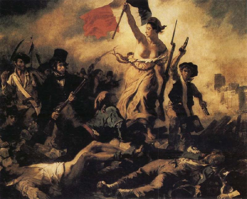 Eugene Delacroix Liberty Leading the People